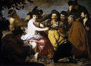 Diego Velazquez The Triumph of Bacchus Spain oil painting artist